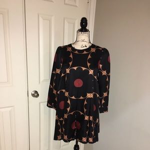 MARC BY MARC JACOBS BABY DOLL PRINTED DRESS SIZE 4